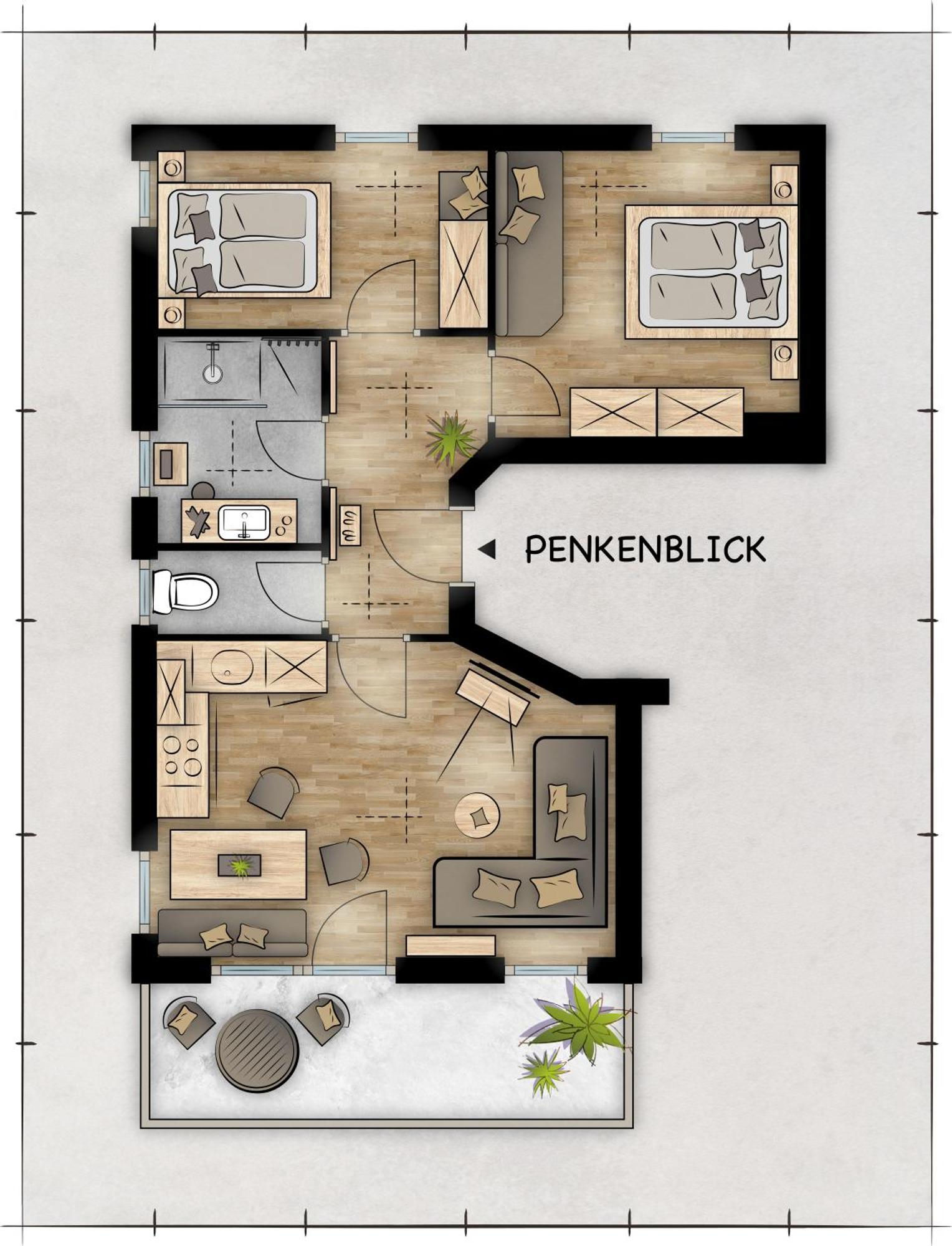 Villa Romantica Appartement Майерхофен Екстериор снимка